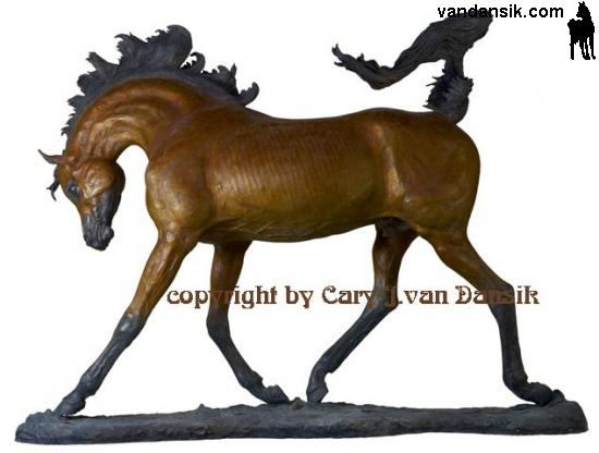 Bronze Horses, live-size
El-Marees (South Wind)